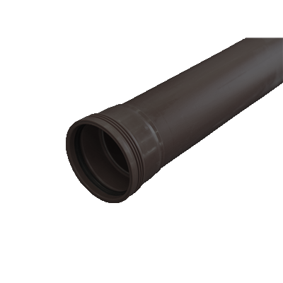 MARKRÖR PVC 110MM 6M SVART