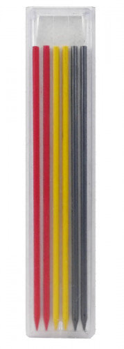 STIFT GRAFIT, RÖD, GUL
