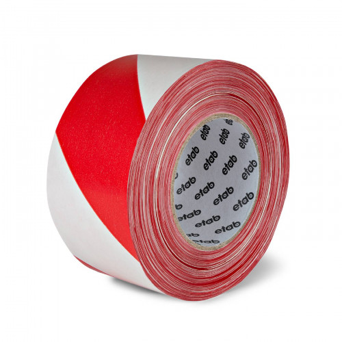 VARNINGSBAND BASIC RÖD-VIT