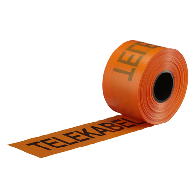 MARKERINGSBAND ORANGE 125MM 250M