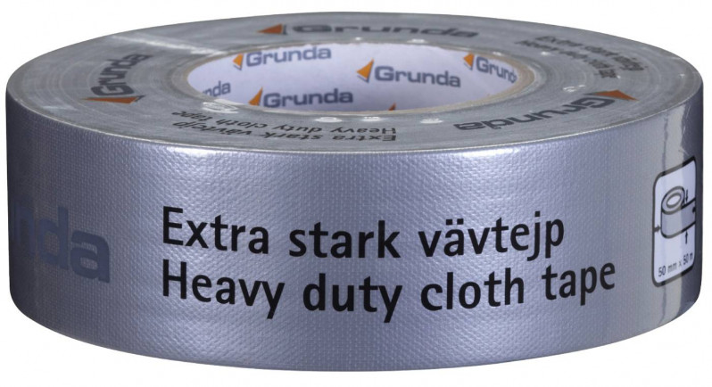 TEJP VÄV EXTRA STARK 50MMX50M SILVER